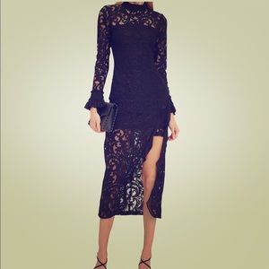 Alexis lace midi dress NWT. Prom. Wedding guest.